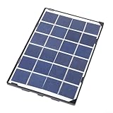 Photo Gallery yuanpgky caricatore a pannello solare usb da 6 w 5 v per alimentatore esterno, caricabatterie solare in polisilicio ad alta efficienza con uscita usb per telefoni cellulari, power bank, (sku) Photo Gallery yuanpgky caricatore a pannello solare usb da 6 w 5 v per alimentatore esterno, caricabatterie solare in polisilicio ad alta efficienza con uscita usb per telefoni cellulari, power bank, (sku)