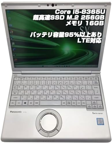 �y�����ςݕi�z�m�[�gPC CF-SV8 ���b�c�m�[�g i5��8����-8365U/������16GB/SSD:256GB/12.1�C���`FHD LTE�Ή� Type-C���� Win11Pro���� �o�b�e���e��95���ȏ゠�� MS OFFICE2019�����ς�(�l