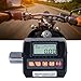 Walfront Digital Torsion Meter 135N.m 4 Units Tester Tool, Industry Leading Accuracy LCD Backlit, 1/4in, 3/8in Adapters Auto Shutdown Improve Work Efficiency with Sound and Light Alarm