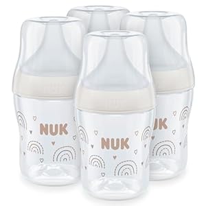 NUK Perfect Match Babyflaschenset Regenbogen 4 Stück