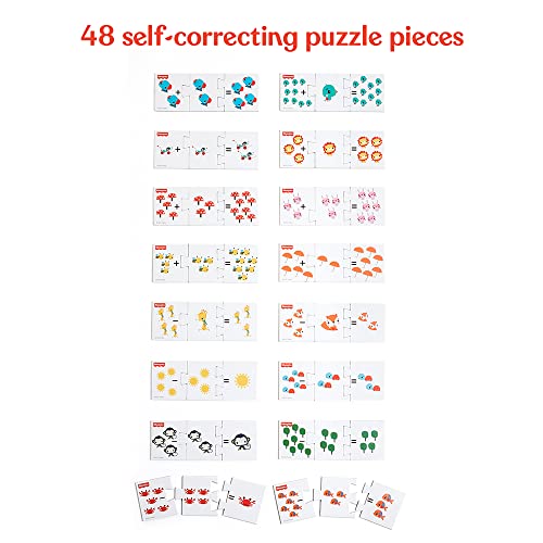 Image of Fisher Price Learn About Sizes - 48 Pieces Jigsaw Puzzles for Kids Age 3+ Years & Above - Learning and Development Puzzles - Learning Sizes - Fun & Learn with Colorful Puzzles (Pack of 2)