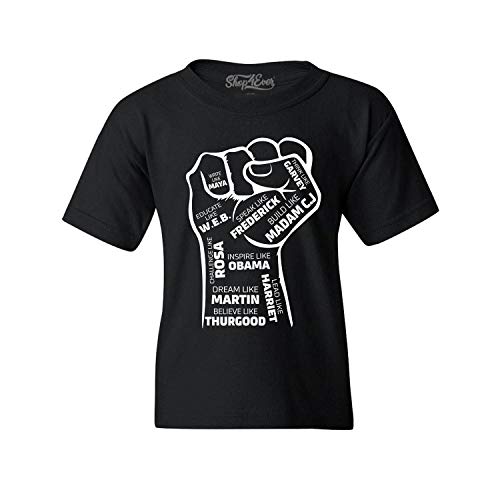 T-shirt Black Leaders idée cadeau idéale pour enfant taille S noir