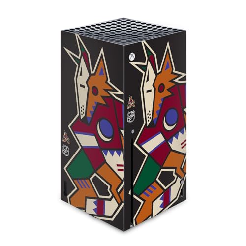 Autocollant Arizona Coyotes Xbox Series X : Protégez votre console des rayures avec style