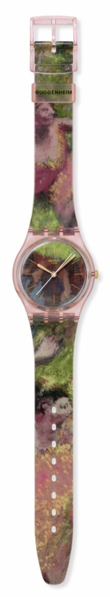 Swatch Gent Unisex Casual Watch Bio-sourced Pink Quartz Water Resistant DEGAS'S Dancers — view 2