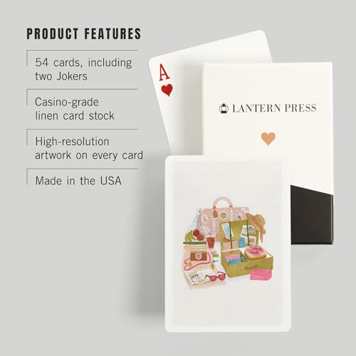 Baraja Lantern Press 52 cartas tamaño póker miniatura 3