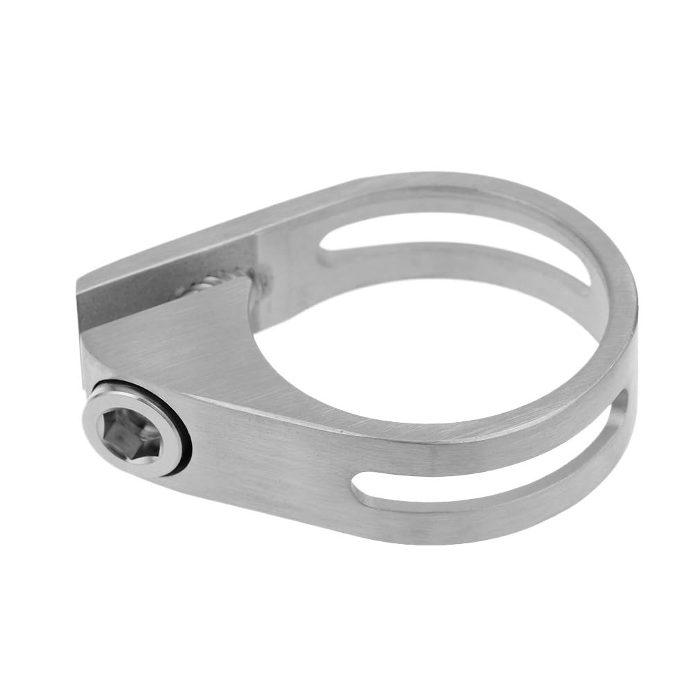 CHENJIAHAO Pinze per Sellino Morsetto reggisella for Bicicletta in Titanio Morsetto reggisella for Bici MTB 34,9 mm/31,8 mm Pinze per Sellino(34.9mm)