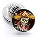 Gemelolandia | Broche à rabat Magglass Tête de mort Catrine No24 16 mm | Accessoires Originaux Pour Hommes et Enfants Pour vestes, blazers ou pulls