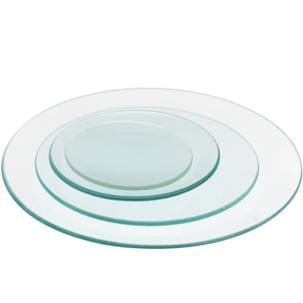 Cristalería de Laboratorio Lote de 10 vasos de vidrio con tapas redondas curvas de 45/50/60/70/80/90/100/120/150 mm(100mm)