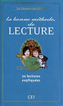 Hardcover La Bonne méthode de lecture CE1 [French] Book