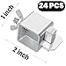 Pumtus 24 Pcs Butt Welding Clamps, Sheet Metal Welding Clips, Auto Body Panel Clamps for Edge to Edge Welding, Small Welding Clamps Tack, Welding Door Alignment Tool for Patch Repairs