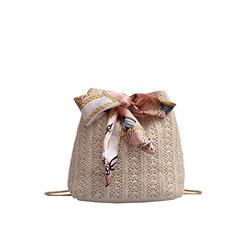 Sac de paille simple à bandoulière pour ranger facilement vos essentiels