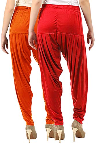 Image of Buy That Trendz Patiala Salwar for Women Viscose Patiala Pant Combo