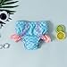 Neutocd Baby Girl Infant Swimsuit Toddler Ruffles Bathing Suit Halter Top Bikini with Headband Baby Girls' Swimwear