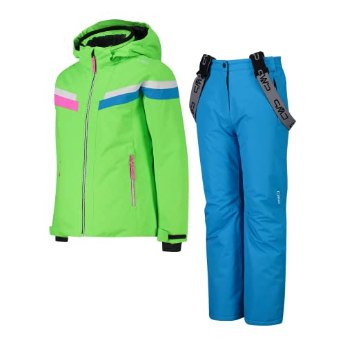 Foto von CMP - Kid G Set Jacket and Pant, Girl, Mela Fluo, 110