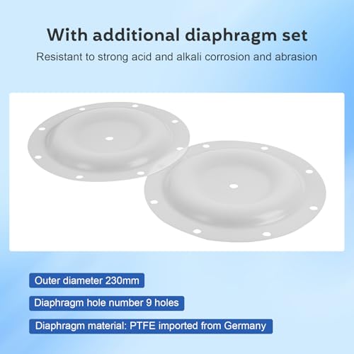 Image of AODD Pump 1.5 Inch Air Diaphragm Pump Pneumatic Transfer Pump | Pneumatic double diaphragm design provides stable flow for liquids, chemicals, oil and drainage applications