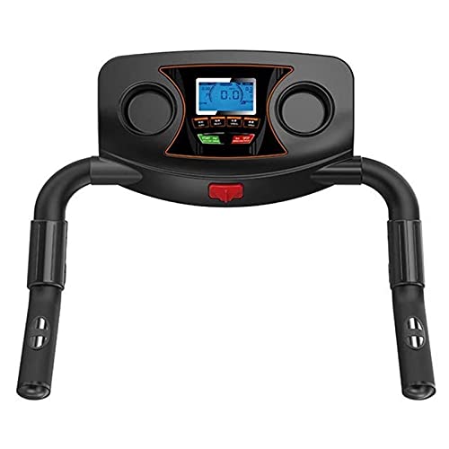 Image of Health Fitness Folding Treadmill with Device Holder Shock Absorption and Incline