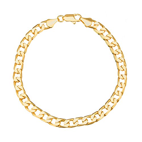 See full amazon price history chart for Shining Jewel - By Shivansh 14K Gold Plated Imported Quality Cuban Style Link Bracelet for Men & Women (SJ_3058, 8 inches) Shining Jewel - By Shivansh 14K Gold Plated Imported Quality Cuban Style Link Bracelet for Men & Women (SJ_3058, 8 inches) (B01ND07MP6) Amazon Price History, Amazon Price Tracker