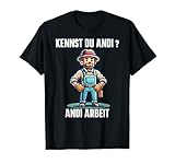 Lustiger Baustellen Spruch Andi Arbeit Geselle