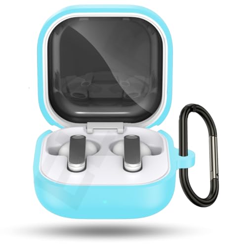 Image of ELOR Premium Silicone Case Cover Compatible with Samsung Galaxy Buds 4 | 4 Pro (Earbuds Not Included) (Sky Blue)