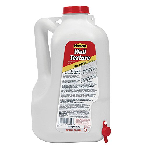 Homax 41072083225 Wall Texture, Splatter and Knockdown, Orange Peel, 2.2L,White, 74.4 Fl Oz (Pack of 1)