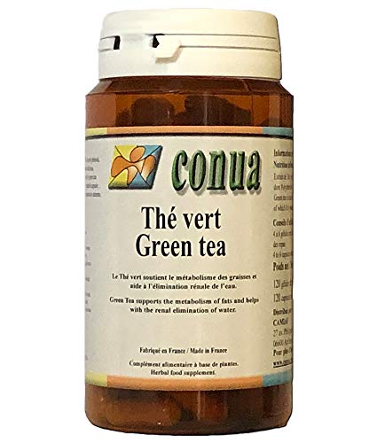 Extrait naturel de Thé vert avec 10% EGCG ?? titré à 40% de polyphénols (caféine 115 mg / 6 gélules burn énergie et bonne humeur) dont 20% de Catéchines pilule Minceur - Detox - 120 GELULE VEGETALE