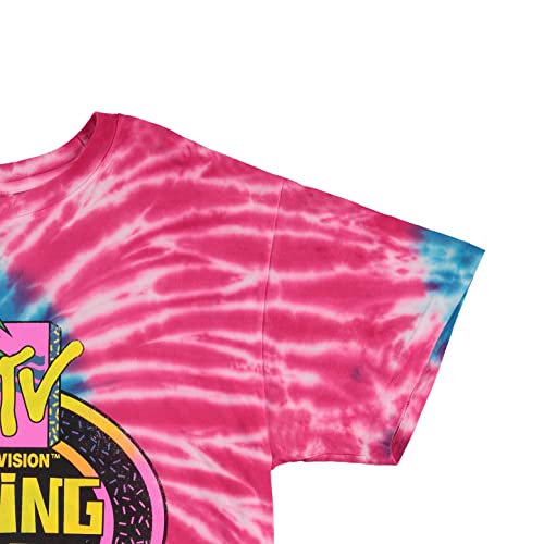 MTV Mens Tie Dye Shirt - #TBT Mens 1980's 1990's Music Television Clothing - Classic I Want My T-Shirt4