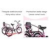 Adult Tricycle Three Wheel Bike 3 Wheel Bikes, Tricycle 16/18 Inch 3 Wheel Bikes Cruise Bicycles Comfortable Two-Seater, Three-Wheeled Bicycles Cruise Trike With Shopping Basket For For Kids Boys #4
