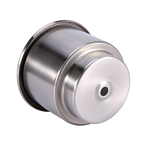 Portavasos para carro de acero inoxidable, 2 piezas miniatura 5