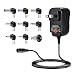 Outtag 18W Universal AC DC Adapter 3V 4.5V 5V 6V 7.5V 9V 12V Regulated Multi Voltage Switching Power Supply Replacement for 3-12V Household Electronics Routers Speaker Hub CCTV Camera Smartphone