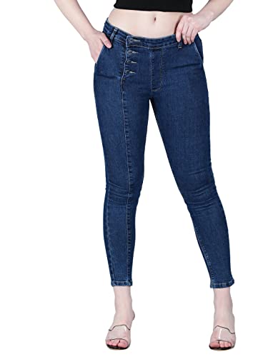 Women’s Denim Straight Fit Jeans – DX Blue Women’s Denim Straight Fit Jeans – DX Blue