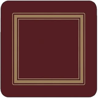 Pimpernel Classic Burgundy Coasters, Set of 6