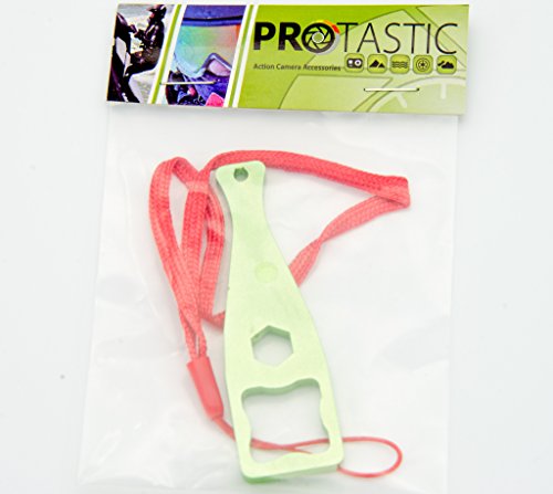 PROtastic Aluminio Metal Llave para GoPro plástico Tornillos