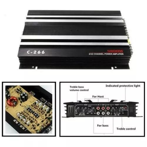 Audio Para Autos, Wireless amplificador pioneer 4 canales Marca CHEELOM (3)