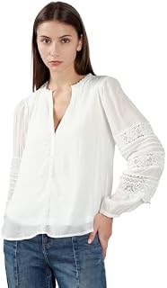 VERO MODA Vmtiffani Ls Top WVN Ga Ce