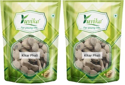 Image of YUVIKA Kikar Phali - Babool Phali - Acacia Nolotica 200 Grams (Pack of 2)