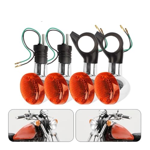 Clignotants Moto Feux Remplacement pour Magna 250 et Shadow Résistant Vibrations