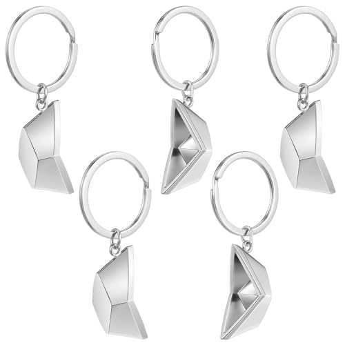 Porte-clés bateau en papier ifundom, petit accessoire unique pour ne plus perdre vos clés