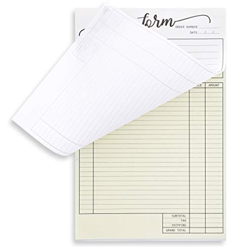 2-Pack-Carbonless-Invoice-Purchase-Sheets-Order-Form-Pads-2-Part-50-Sets-Each-55-x-85-inches