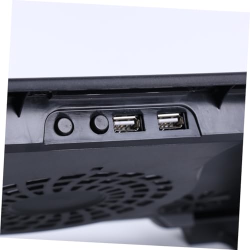 Base de enfriamiento para laptops Kisangel con 5 ventiladores USB miniatura 2