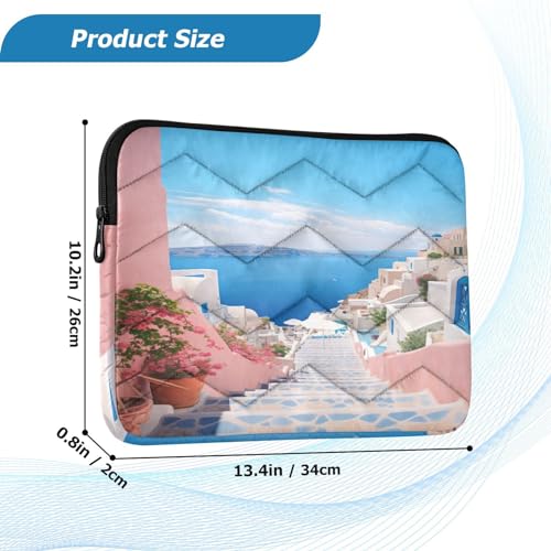 Funda para portátil 13-14 pulgadas rosa impermeable y resistente miniatura 3