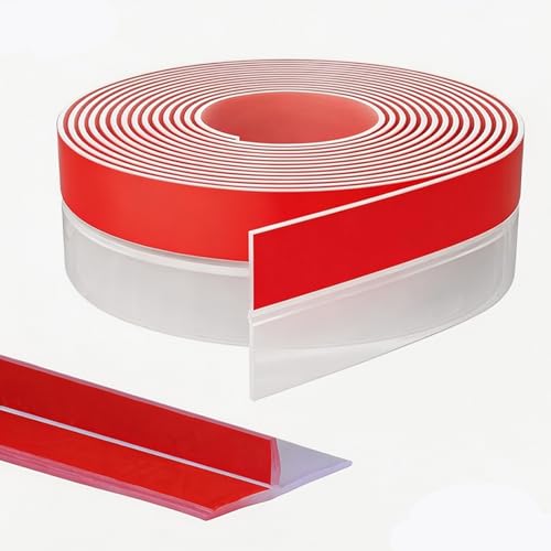 T-Shaped Silicone Weather Stripping for Doors Frame Seal 1.38in x 20Ft
