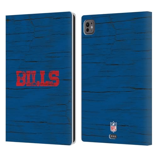 Protection iPad Pro 11 2024 en cuir véritable look vintage NFL Bills