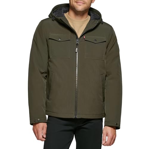 Levi's Men's Hooded Softshell Jacket2