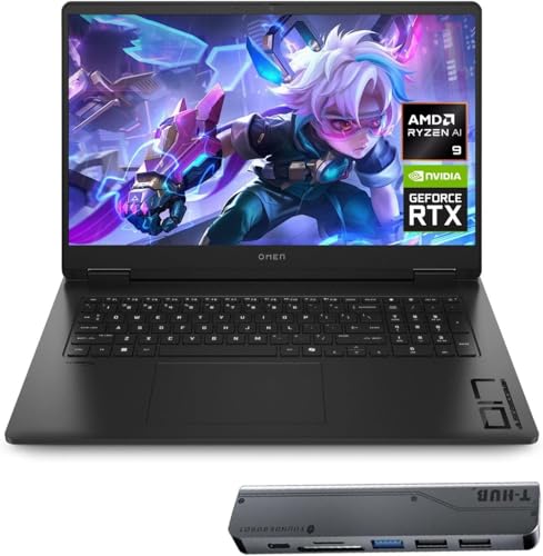 HP OMEN 17.3 RTX 5070 AI Gaming Laptop, 17.3' FHD...