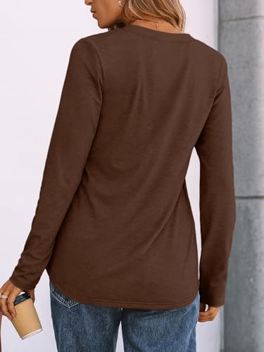 Image of AUTOMET Women's Long Sleeve Shirts 2026 Fall Outfits Dressy Casual Tops