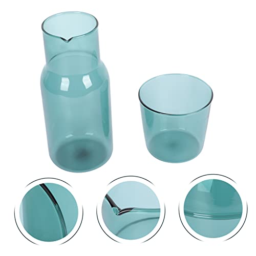 Set vaso y tetera de vidrio resistente al calor miniatura 2