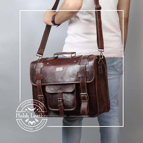 Full Grain Leather messenger bag for men Leather laptop bag for men, Genuine Leather satchel briefcase computer bag2