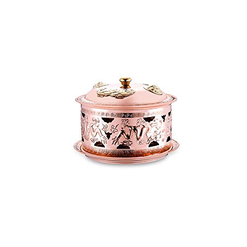 Olla caliente de cobre para hot pot estilo chino mongol miniatura 1