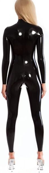 Amazon.co.jp: [AZRLZP] ラテックスキャットスーツブラックカラー