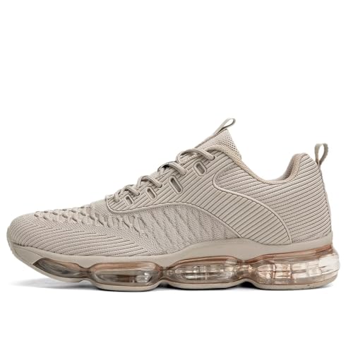 Image of Mens Running Shoes Air Low Top Comfort Walking Lace Up Sneakers Breathable Fashion Tennis Sport Gym Fitness Cross Trainers